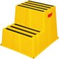 Kleton® Industrial Step Stool, 2 Step, Yellow