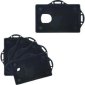 Merangue Plastic ID Card Holders, Black, 4/pkg