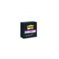 Post-it&reg; Super Sticky Notes Cubes 3" x 3" 70 Sheets Black 5 pads/pkg