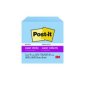 Post-it® Notes Cubes, 3" x 3", Washed Denim, 5/pkg