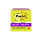Post-it® Super Sticky Lined Notes, 4" x 4", Summer Joy Collection, 6/pkg