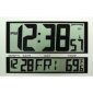 Marathon Jumbo Digital Wall Clock, 16-1/2� x 1-7/10� x 11�, Silver