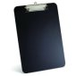Officemate® Magnetic Plastic Clipboard, Letter size, Black