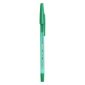 Pilot® BP-S Stick Pens, Medium Point, Green, 12/bx