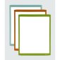 Quartet® Magnetic Dry Erase Whiteboard, 8-1/2" x 11", Assorted Colour Frames