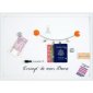 Quartet® Plastic Frame Magnetic Dry Erase Board, 17" x 23", White