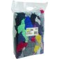 RMP Wiping Rags, 10 lb, Assorted Colours
