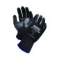 RONCO Flexsor Polyurethane Palm Coated Gloves, XXLarge, Black/Black, 12 pairs/pkg