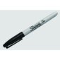 Sharpie® Fine Permanent Markers, Fine Tip, Black, 2/pkg
