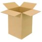 Kraft Corrugated Tall Shipping Boxes, 16" x 16" x 36", 10/pkg