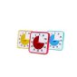 Time Timer® Educational Timers, 8", Assorted Primary Colours, 3/pkg