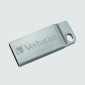 Verbatim Metal Executive USB Drive, 16GB Silver