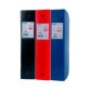 VLB FileMode Poly Round Ring Binder, 1", Red
