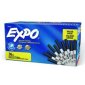Expo® Low Odour Dry Erase Markers, Ultra Fine tip, Black, 36/bx