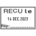 Trodat® 2210 Dater REÇU LE