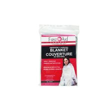 First Aid CentralEmergency Rescue Blanket, 52" x 84", Grey