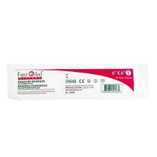First Aid Central Pressure Bandage, 6" x 6"