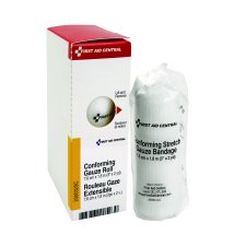 First Aid Central SmartCompliance Supplies, Conforming Stretch Gauze Bandage, 3" x 6'