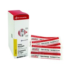 First Aid Central SmartCompliance Supplies, Fabric Bandages, 1" x 3", 40/bx