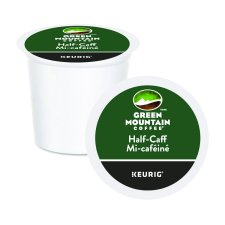 Green Mountain Coffee K-Cups, Half-Caff Medium Roast, 24/bx