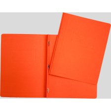 Hilroy Panel & Border Report Cover, 11-1/2" x 9-1/8", Orange