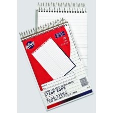 Hilroy Steno Book, Top Bound, 6" x 9"