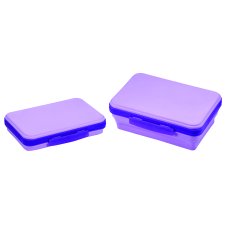It's Academic Flexi Storage Box, Purple