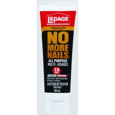 LePage No More Nails All Purpose Construction Adhesive, 88 mL