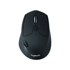 Logitech M720 Triathlon Multi-Device Wireless Mouse, Black