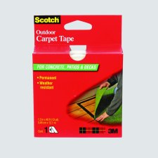 Scotch Outdoor Carpet Tape, 1-3/8" x 40'