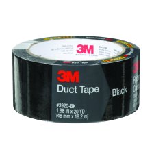 3M Multi-Use Coloured Duct Tape, 1-7/8", Black