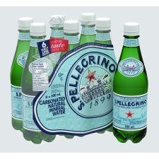 San Pellegrino Sparkling Water, 500 mL, 6/pkg