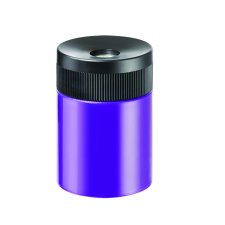 Staedtler Pencil Sharpener with Container, Single Hole, Assorted Colours