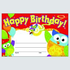 Trend Recognition Awards, Happy Birthday Owl-Stars!, 30/pkg
