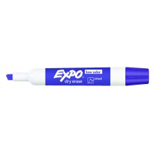 Expo Low Odour Dry Erase Marker, Chisel Tip, Purple