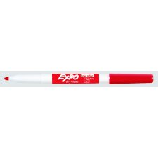 Expo Low Odour Dry Erase Marker, Fine Tip,  Red