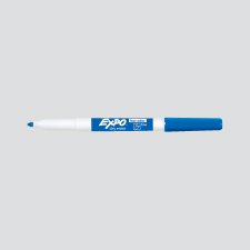 Expo Low Odour Dry Erase Marker, Fine Tip, Blue