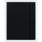 Filofax A5 Notebook, 8-1/4" x 5-3/4", Black
