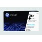 HP #26A Laser Cartridge, Black