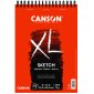 Canson XL Sketch Pads, 9" x 12", 100/pd