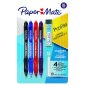 Paper Mate Profile Mechanical Pencils, 0.7 mm, Assorted Colours, 4/pkg