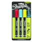 Sharpie Chalk Markers, Assorted, 3/pkg