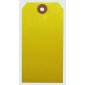 Shipping Tags, #8, 6-1/4" x 3-1/8", Yellow, 1000/cs