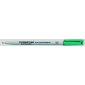 Staedtler Lumocolor Washable Markers, Medium Tip, Green