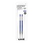 uni-ball Jetstream� Retractable Pen Refills, Medium Tip, Blue, 2/pkg