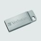 Verbatim Metal Executive USB Drive, 32 GB, Silver