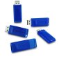 Verbatim USB Flash Drives, 16 GB, Blue, 5/pkg