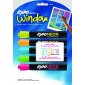Expo Neon� Window� Dry Erase Markers, Assorted, 5/pkg