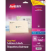 Avery Easy Peel Clear Address Labels, 1 1/3" x 4"