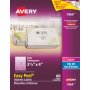 Avery Easy Peel Clear Address Labels 3 1/3" x 4"